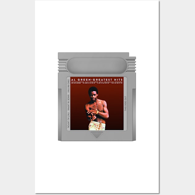 Al Green's Greatest Hits Game Cartridge Wall Art by PopCarts